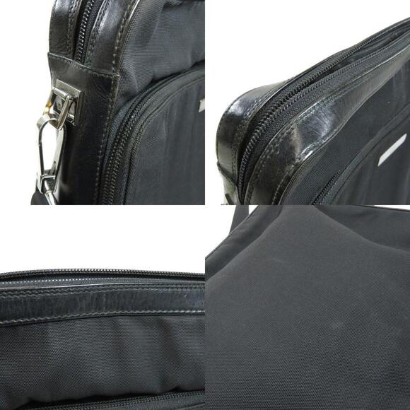 Gucci Logo Plate Shoulder Bag Nylon - Picture 7 of 10